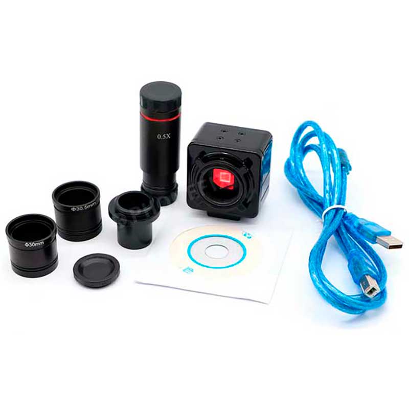 Câmera digital para microscópio 5MP conexão USB