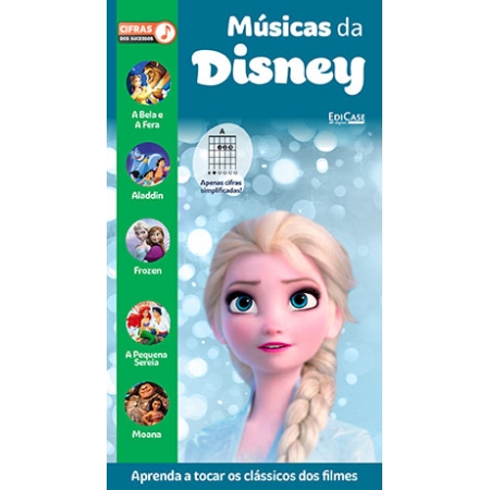 Cifras Dos Sucessos Ed. 45 - Músicas da Disney *PRODUTO DIGITAL (PDF)