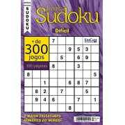 Livro Sudoku Ed. 06 - Difícil - Com Marcador de Tempo - Só Jogos 9x9