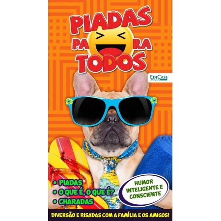 Piadas Para Todos Ed. 77 - Humor Inteligente e Consciente  - PRODUTO DIGITAL (PDF)