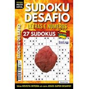 Sudoku Desafio Ed. 69 - Muito Difícil - Só Super Desafio - Com Letras e Números - Elemento Fogo