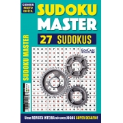 Sudoku Master Ed. 35 - Muito Difícil - SÓ SUPER DESAFIO - COM LETRAS E NÚMEROS