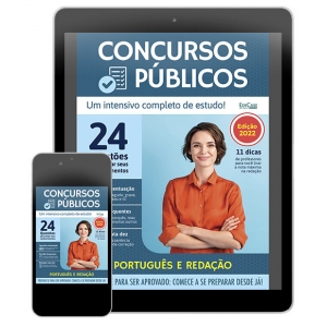 Apostilas Concursos Públicos Ed. 01 - Português e Redação - PRODUTO DIGITAL (PDF)