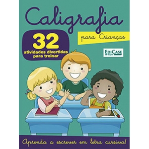 Caligrafia Para Crianças Ed. 02 - Aprenda a escrever em letra cursiva! - PRODUTO DIGITAL (PDF) - PARA IMPRIMIR