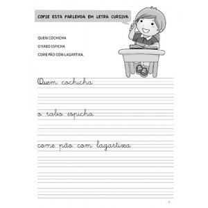Caligrafia Para Crianças Ed. 02 - Aprenda a escrever em letra cursiva! - PRODUTO DIGITAL (PDF) - PARA IMPRIMIR