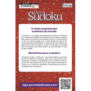 Livro Sudoku Ed. 20 - Muito Difícil - Só Super Desafio - Com Letras e Números  85 Jogos