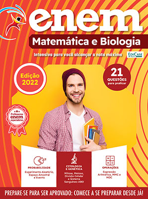 Apostila ENEM 2022 Ed. 02 - Matemática e Biologia - PRODUTO DIGITAL (PDF)