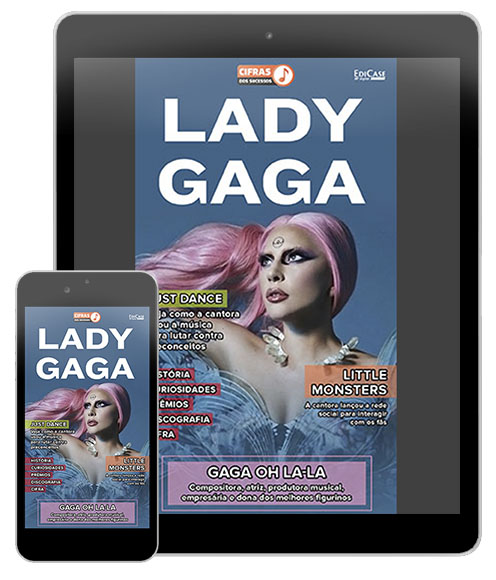 Cifras Dos Sucessos Ed. 16 - Lady Gaga -  PRODUTO DIGITAL (PDF)