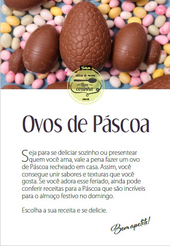 Coleção Doce Cozinha Ed. 97 - Ovos de Páscoa *PRODUTO DIGITAL (PDF)