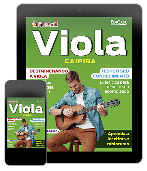Coleção Toque Fácil Ed. 10 - Viola caipira *PRODUTO DIGITAL (PDF)