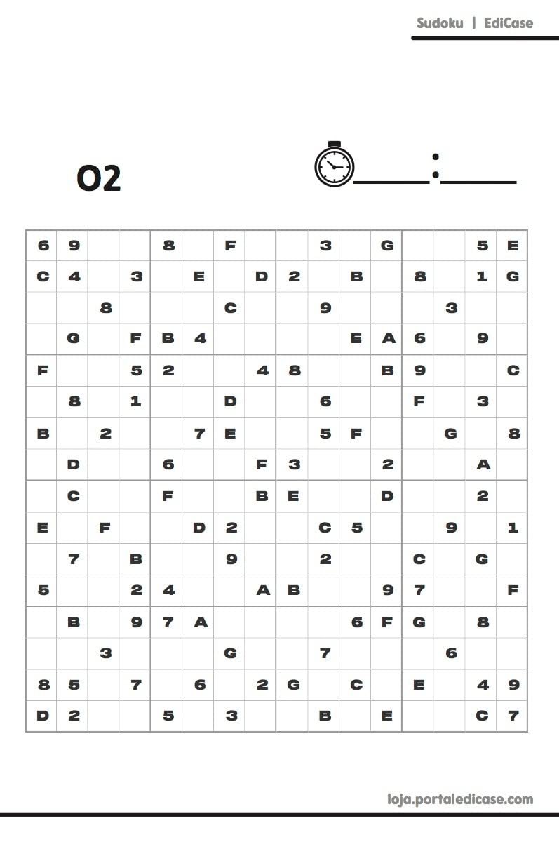 Kit 5 Livros Sudoku Letras e Números ed.1 - Muito Difícil