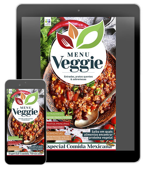 Menu Veggie Ed. 09 - Especial Comida Mexicana - *PRODUTO DIGITAL (PDF)