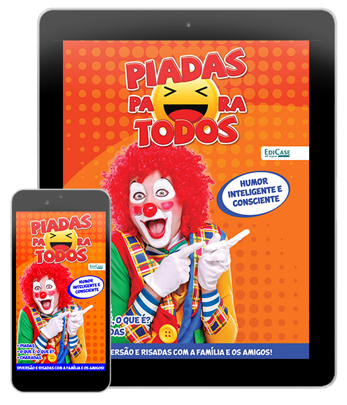 Piadas Para Todos Ed. 54 - Humor Inteligente e Consciente  - PRODUTO DIGITAL (PDF)