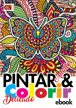 Pintar e Colorir Adultos Ed. 13 - Delicado - PRODUTO DIGITAL (PDF)