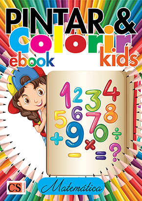 Pintar e Colorir Kids Ed. 21 - Matemática - PRODUTO DIGITAL (PDF)