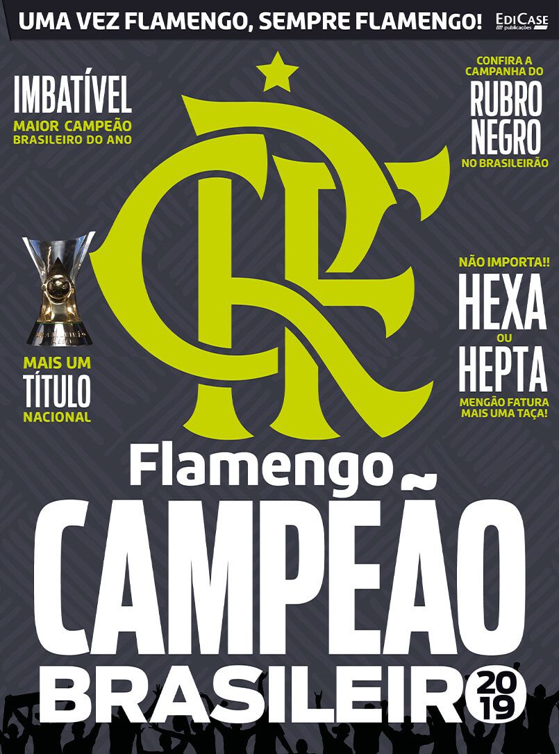 Pôster Campeão Brasileiro Ed. 01 - Flamengo - 2019