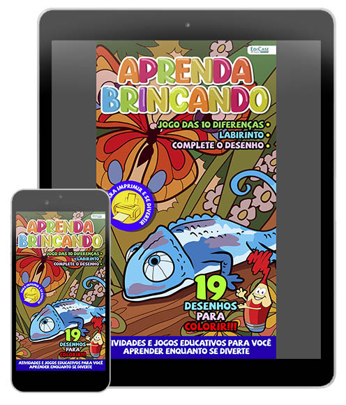 Revista Digital Aprenda brincando Ed. 32 - Passatempos (PDF)