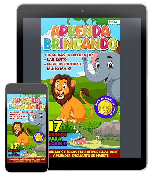 Revista Digital Aprenda brincando Ed. 33 - Passatempos (PDF)
