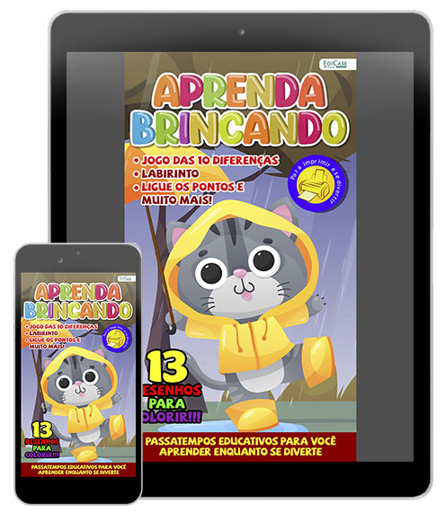 Revista Digital Aprenda brincando Ed. 35 - Passatempos (PDF)