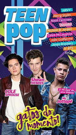 Revista Pôster - Artista de Sucesso Ed. 03 - Teen Pop - PRODUTO DIGITAL (PDF)