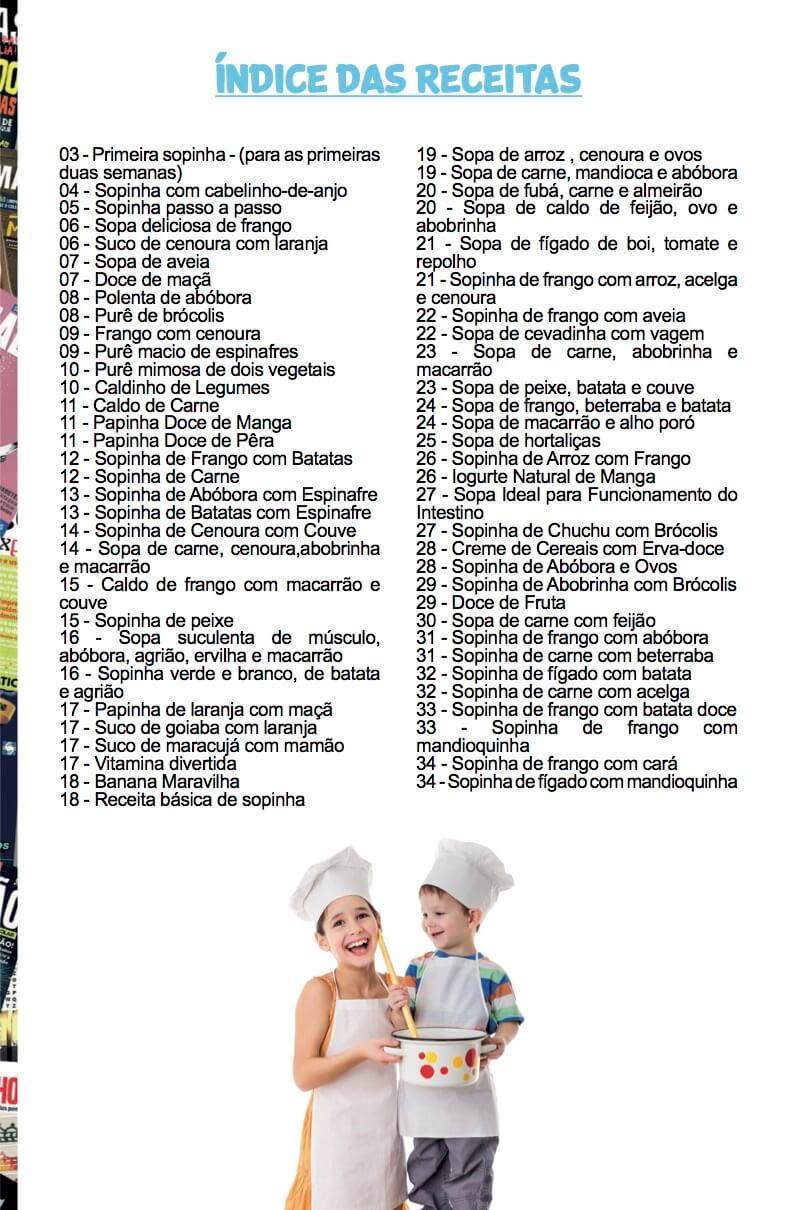 Ser Mãe Ed. 09 - Sopinhas e papinhas - PRODUTO DIGITAL (PDF)