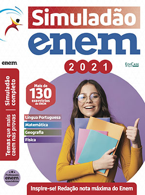Simuladão Enem 2021 Ed. 01 - Mais de 130 Exercícios do Enem  - PRODUTO DIGITAL (PDF)