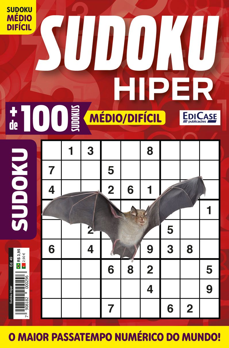 Sudoku Hiper Ed. 49 - Médio/Difícil - Só Jogos 9x9