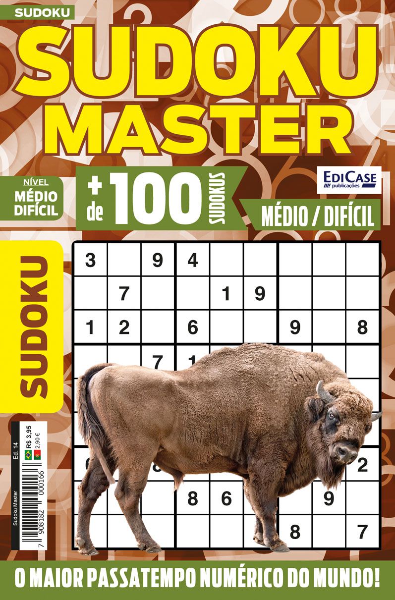 Sudoku Master Ed. 14 - Médio/Difícil - Só jogos 9x9