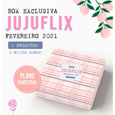 Box Jujuflix - Plano Semestral - Juju Scrapbook
