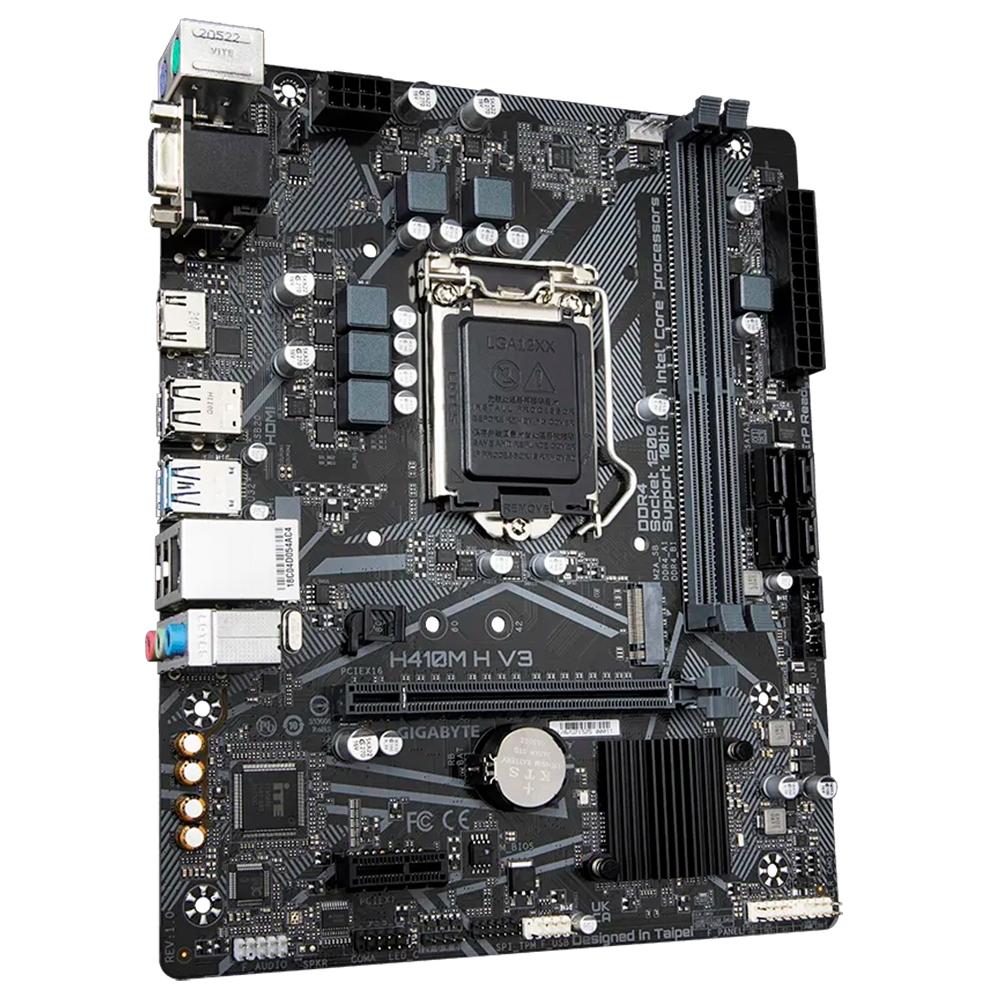 Computador Core i5 10400F 2.90 GHz (Turbo max 4.30 GHz) 8GB SSD 240 Radeon RX 6600XT 8GB Fonte 600W Gabinete RGB