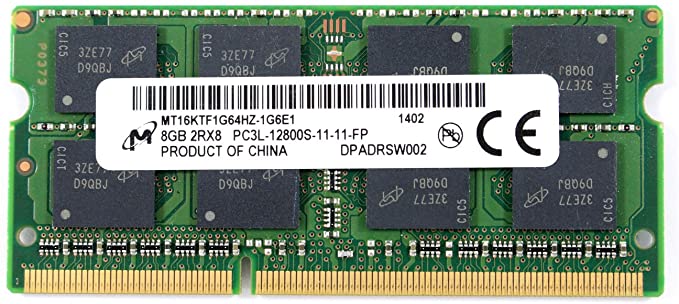 MEMÓRIA  PARA NOTEBOOK DDR3L 1600MHZ 8GB HMT41GS6BFR8A/MT16KTF1G64HZ - OEM