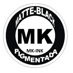 Tinta MK-Matte-Black Pigmentada compatível Plotter HP 6 c ores dos cartuchos cód. HP72, HP727, veja os mod.