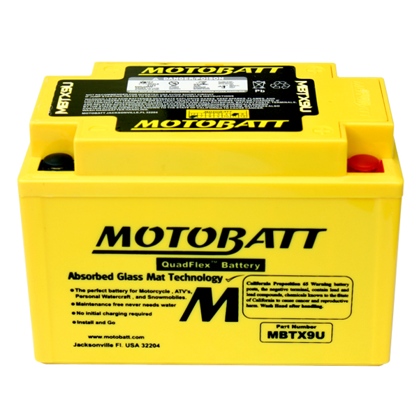 Bateria MOTOBATT MBTX9U  - T & T Soluções