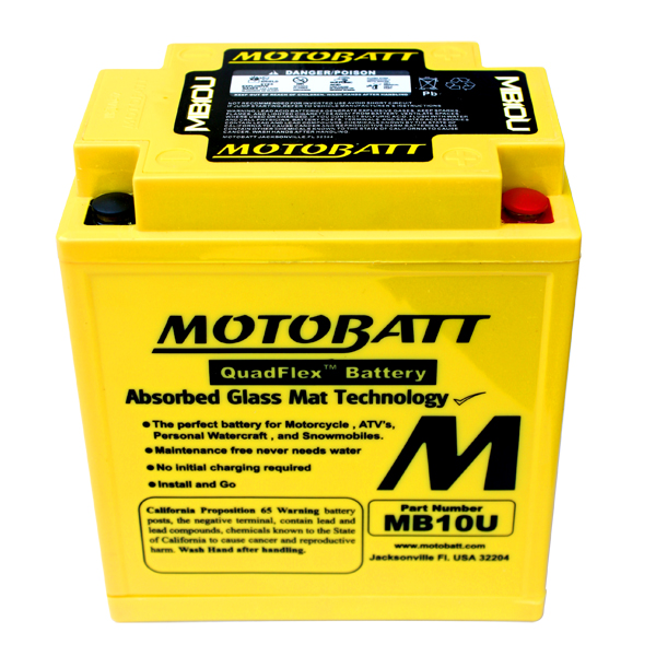 Bateria INTRUDER 250 MOTOBATT  - T & T Soluções