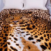 Cobertor Microfibra Casal Kyor Plus Leopardo Jolitex