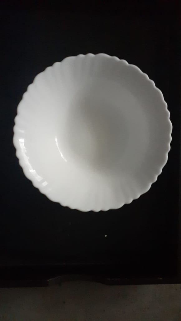 Kit Tigela de Vidro Sobremesa 3 pçs  Bowl Consomê Cumbuca 6,5 cm 