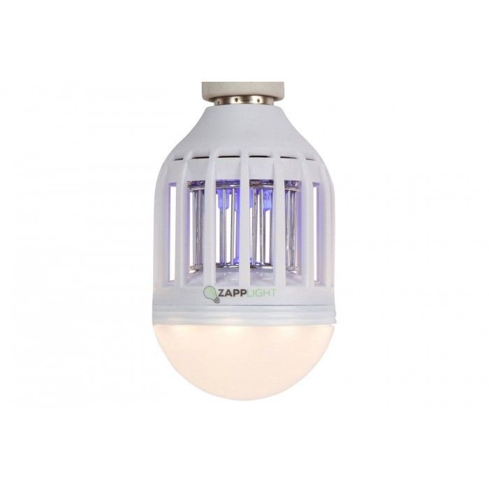 Lâmpada LED 60W Luz Branca 2 em 1 com Armadilha para Mosquitos 
