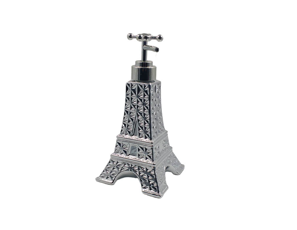 Porta Sabonete Liquido Dispenser Torre Eiffel Em Porcelana