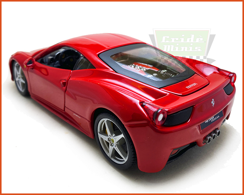 Ferrari 458 Itália  - escala 1/24