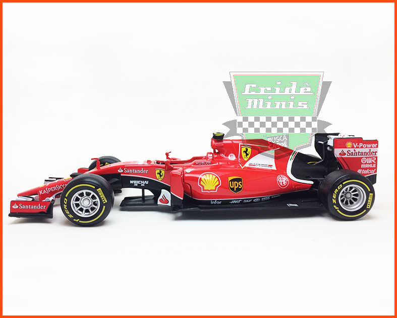 Fórmula 1 Ferrari SF15-T #5 - escala 1/24
