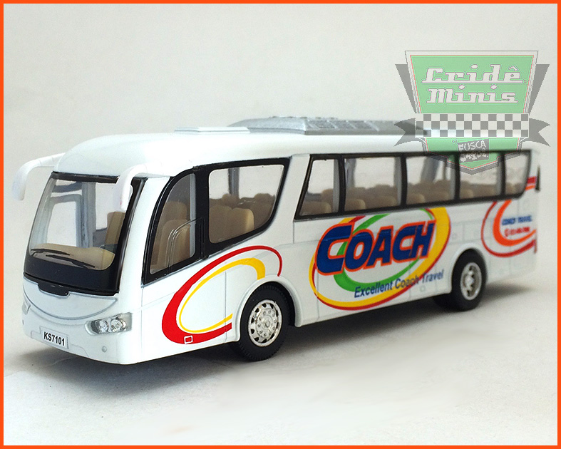 Ônibus Turismo Coach - escala 1/32