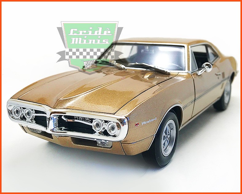 Pontiac Firebird 1967 Gold- escala 1/24