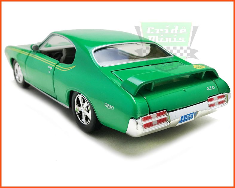 Pontiac Judge GTO 1969 Verde - Escala 1/24