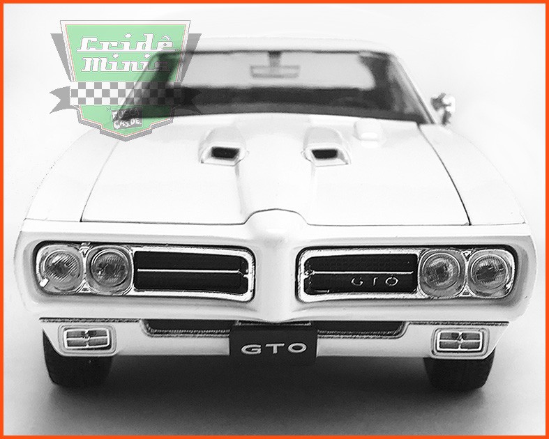Pontiac Judge GTO 1969 White - Escala 1/24
