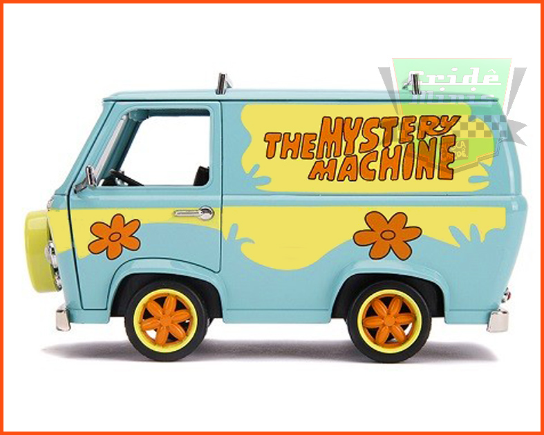 The Mystery Machine + Figuras Scooby Doo e Salsicha - Escala 1/24