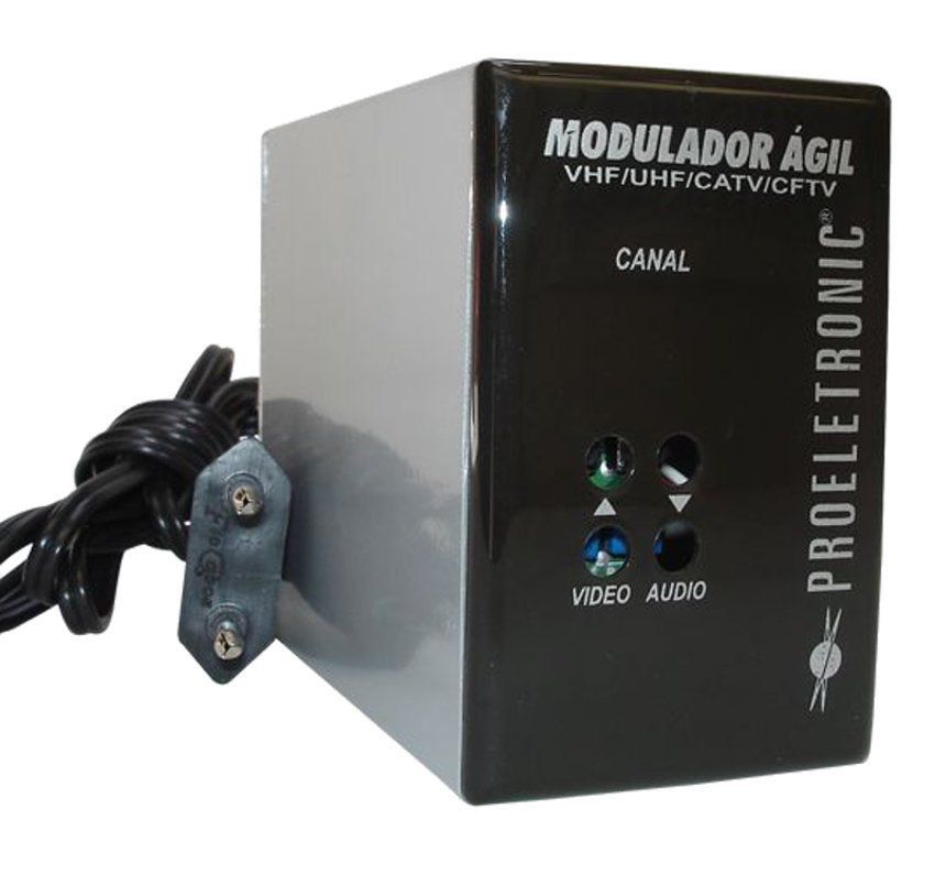 Modulador Agil Proeletronic  100 Canais PQMO-2600B  - EMPORIO K 