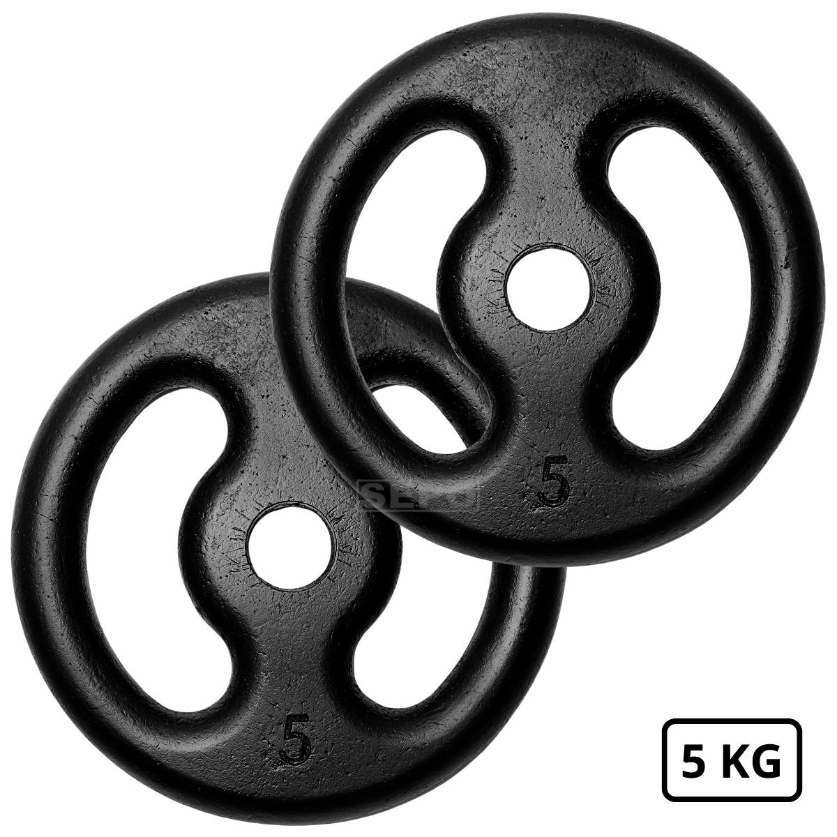 kit 30KG Em Anilhas de Ferro E Barra W Fitness Musculação - Loja Portal