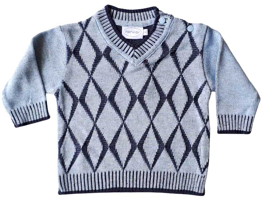 51.252EX 154 - Sweater c/ Losangos
