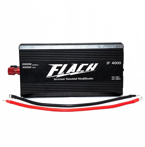 Inversor de Tensão 12 volts para 220V IF4000 Flach