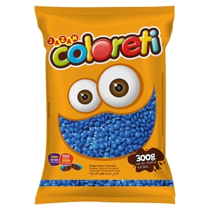 Confete Chocolate Coloreti Azul - 300g